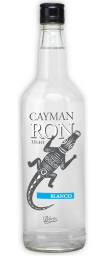 Cayman Ron Blanco Light 750ml Producto Nacional