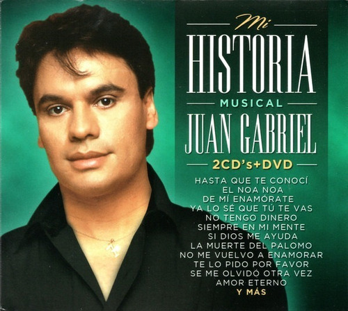 Juan Gabriel - Mi Historia Musical 2cd´s + 1 Dvd