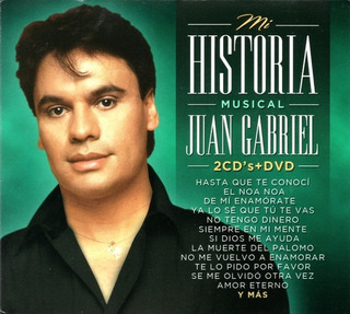 Juan Gabriel - Mi Historia Musical 2cd´s + 1 Dvd