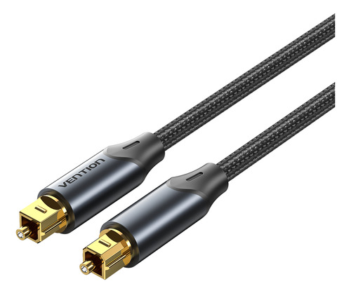 Cable De Fibra Optica Toslink S/pdif 24k Gold -2m - Vention