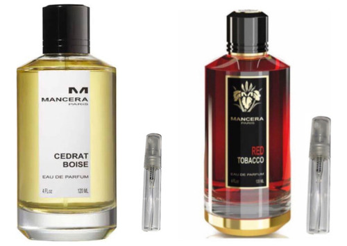 Mancera Red Tobacco 5ml & Cedrat Boise 5ml (muestras)