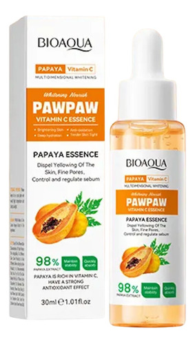 Serum De Papaya Con Vitamina Bioaqua Control Sebo 30ml