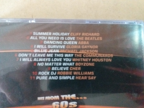 Cd The Best Of 60s, 70s, 80s, 90stribute Collection