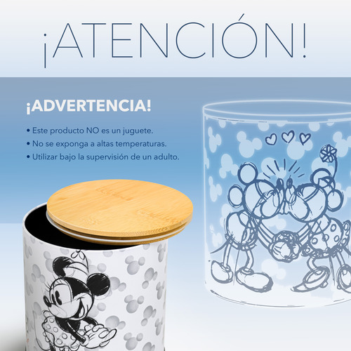 Gairet Set De 3 Botes Metálicos Mickey Mouse Disney H2-aln2