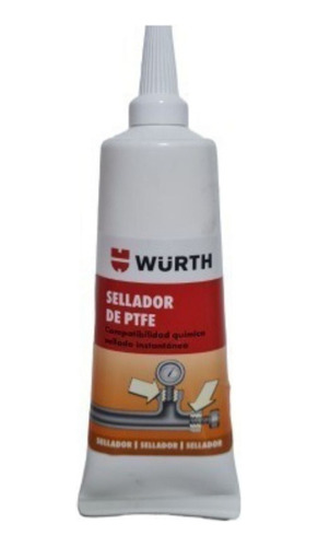 Teflón Liquido Sellador De Tuberias Con Ptfe 50 Ml Wurth