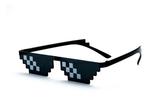 Lentes Pixel 8 Bit Turn Down For What Glasses Thug Deal With It Gafas Mine Unisex Y Unitalla