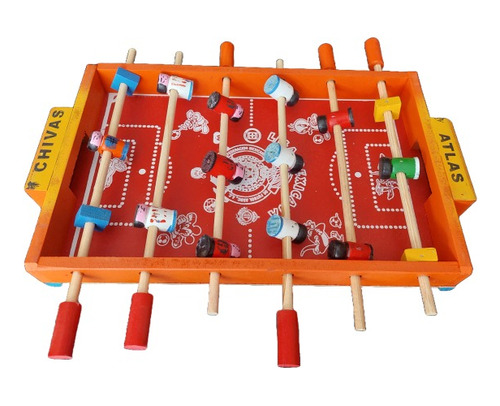 Juego De Mesa Mini Futbolito Tablero De Futbolito Para Niños