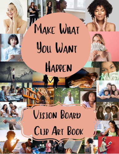 Libro: Vision Board Clip Art Book: Vision Board Kit For Wome