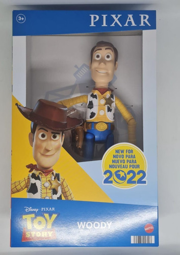Woody Toy Story Figura Acción 26 Cm Mattel Pixar