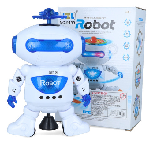 Robot Electrónico  Camina Y Baila Con Música P/ Niños - Robo