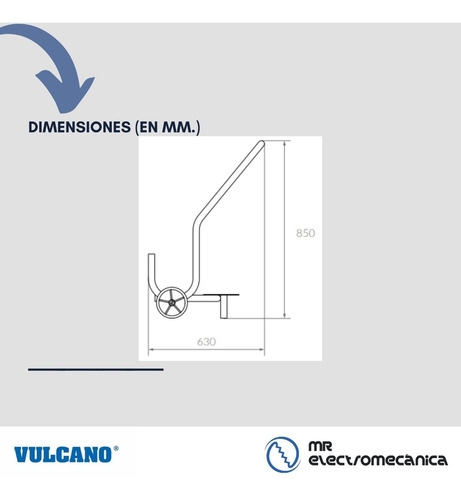 Imagen 5 de 10 de Carro Vulcano Porta Bomba + Filtro Vc10 104057