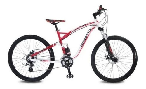 Bicicleta Ds-800 Aluminio R27.5 24v Roja Ch-med Benotto