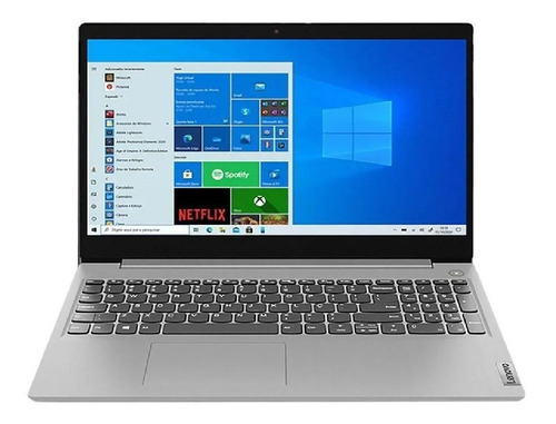Notebook Lenovo 3 4gb Ssd 128gb Tela 15.6 W10 82bu0001br