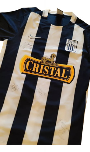 Camiseta Alianza Lima Firmada Por Paolo Guerrero