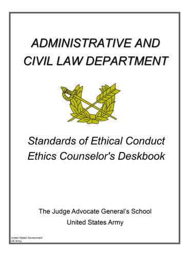 Libro: En Ingles Standards Of Ethical Conduct Ethics Counse