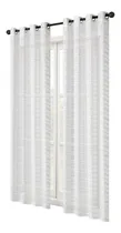 Comprar Juego De Cortinas Voile 2 Paños Argollas Varios Modeos Cuota