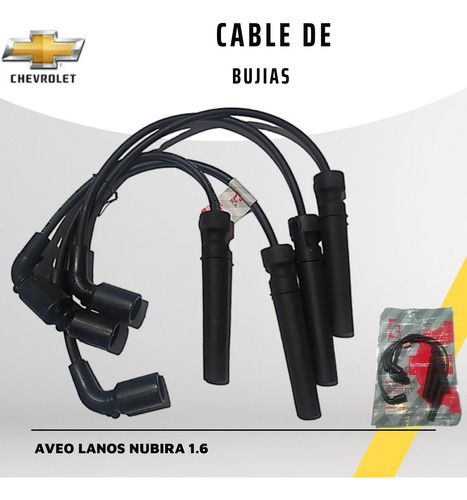 Cables Bujías Chevrolet Aveo Lanos Nubira 1,6