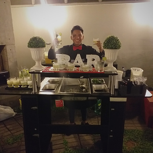 Servicio De Barman Bartender A Domicilio, Alquiler De Barra
