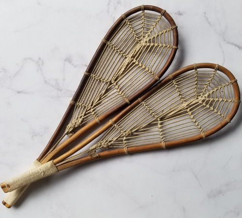 Imagen 4 de 6 de Antiguas Raquetas De Bádminton Inglesas 1920 7o 0300