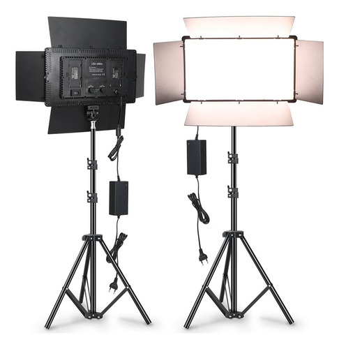 Kit Profesional Luz Relleno Con Trípode Reflector Pro 600led