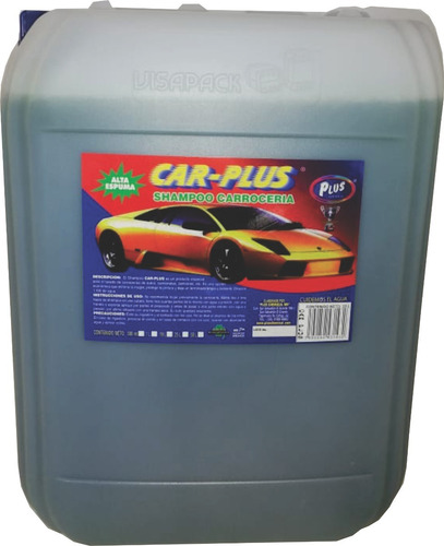 Shampoo Para Autos Alta Espuma 20 L Plus Chemical