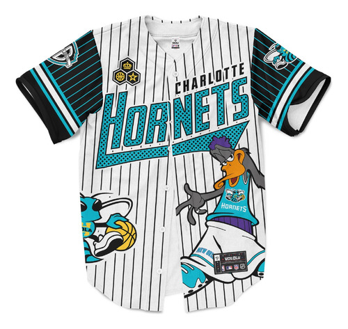 Camiseta Beisbolera Hornets Duffy