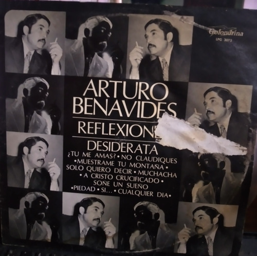 Arturo Benavides / Reflexiones/ Vynil / Usado C 