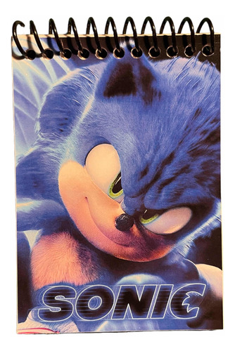 Sorpresita Libretita De Sonic Souvenir X12 Unidades  