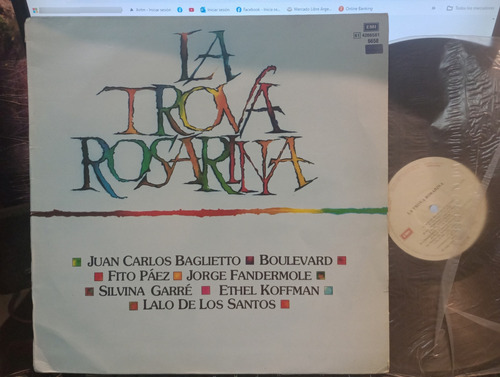 Trova Rosarina Fito Paez Baglieto Garre Lp Vinilo Ex