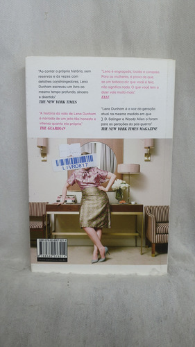 Livro Não Sou Uma Dessas - Lena Dunham - Editora Intrínseca (Usado)