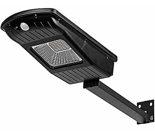 Lampara De Exterior Solar Led 30w Sensor De Luz Y Soporte