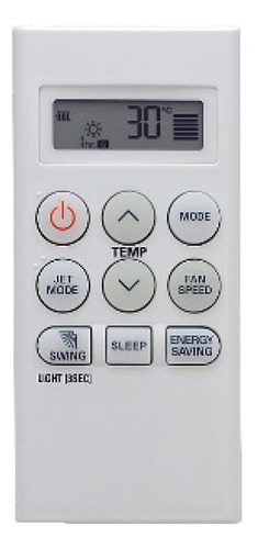 Control Remoto Akb7375620 De Aire Acondicionado Para LG 