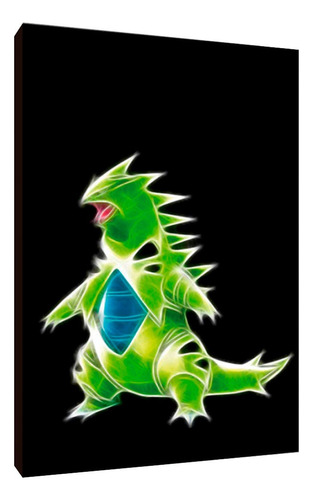 Cuadros Poster Pokemon Tyranitar 20x29 (yar 1)