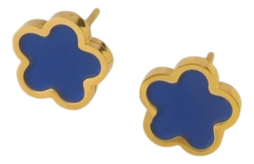 Set Collar, Aretes Y Pulsera Flor + Caja De Regalo