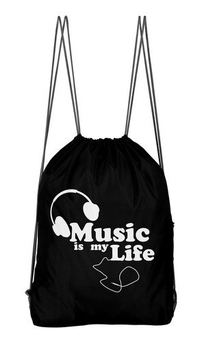 Bolso Deportivo Music Is My Life 2 (d0791 Boleto.store)