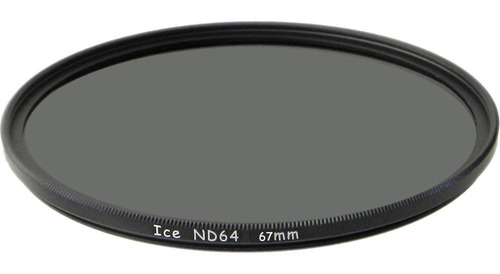 Ice 67mm Nd64 Solid Neutral Density 1.8 Filtro (6-stop)