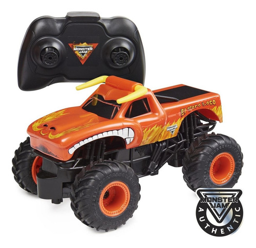 Carro A Control Remoto El Toro Loco Monster Jam