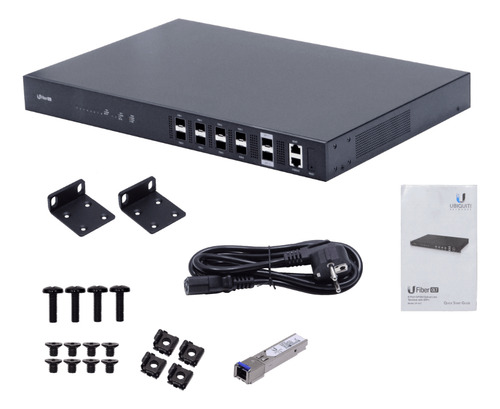 Ubiquiti Olt 8-gpon 2-sfp+10g 1-console-rj45 1-mgmt-ip Ufibe