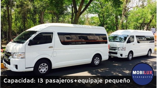 Renta De Camionetas Con Chofer 6 A 20 Pasajeros