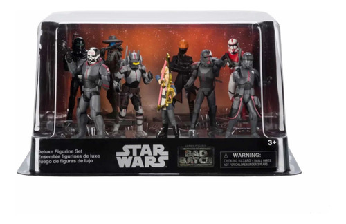 Set Figuras Bad Batch Star Wars Disney Store Original