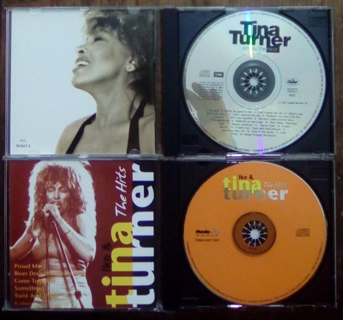 2x Cd (nm) Tina Turner Simply The Best + Ike E Tina The Hits