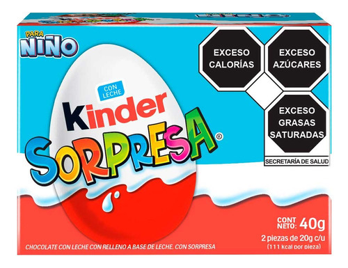 3 Pack Chocolate Con Leche Sorpresa Kinder Niño 2