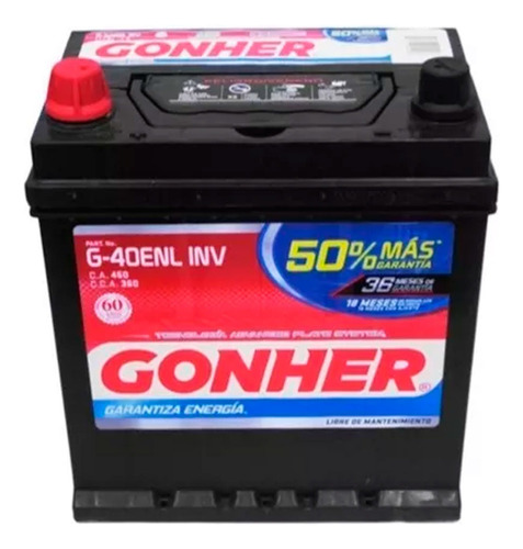 Batería 75 Amp Gonher México ( Japones Asiaticos ) U R U