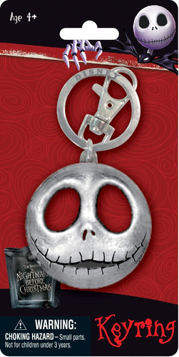 Llavero - Disney Jack Head Pewter Key Ring Multi 1