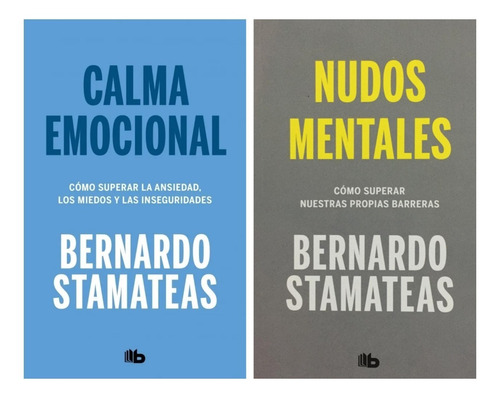 Calma Emocional + Nudos - Stamateas - 2 Libros B Bolsillo