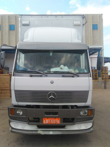 Mb 1214c Baú 11.5 Mts Passo Com Serviço