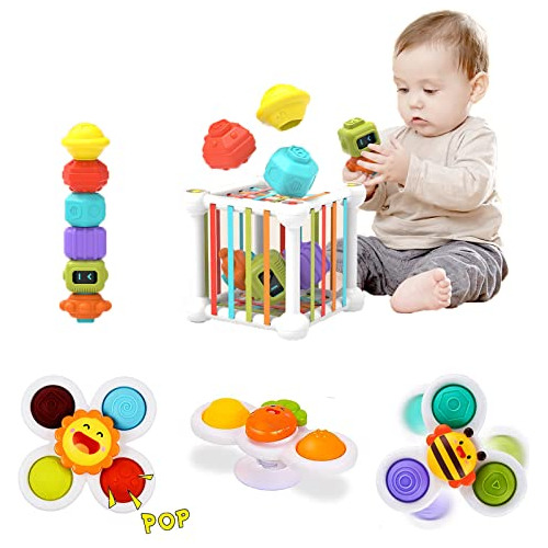 Juguetes Montessori Para 1 Chica Niño De 2 Años, T8yxa