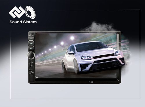 Estereo Auto Doble Din Pantalla 7 Pulgadas Tactil