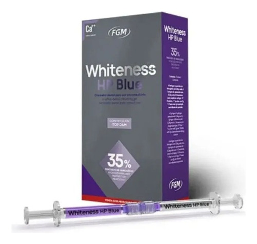 Kit Blanqueamiento Al 35% Whiteness Hp Blue Fgm