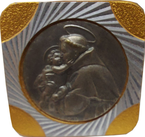 Medalha De Painel Com Imã. São Francisco Menino Jesus Italy.